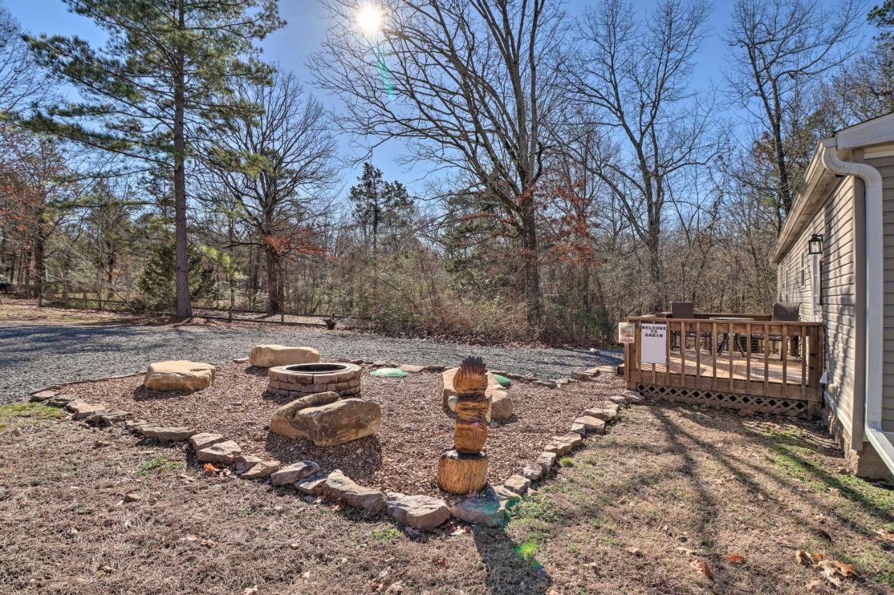 Lakefront Greers Ferry Cabin With Covered Boat Slip! Fairfield Bay Εξωτερικό φωτογραφία