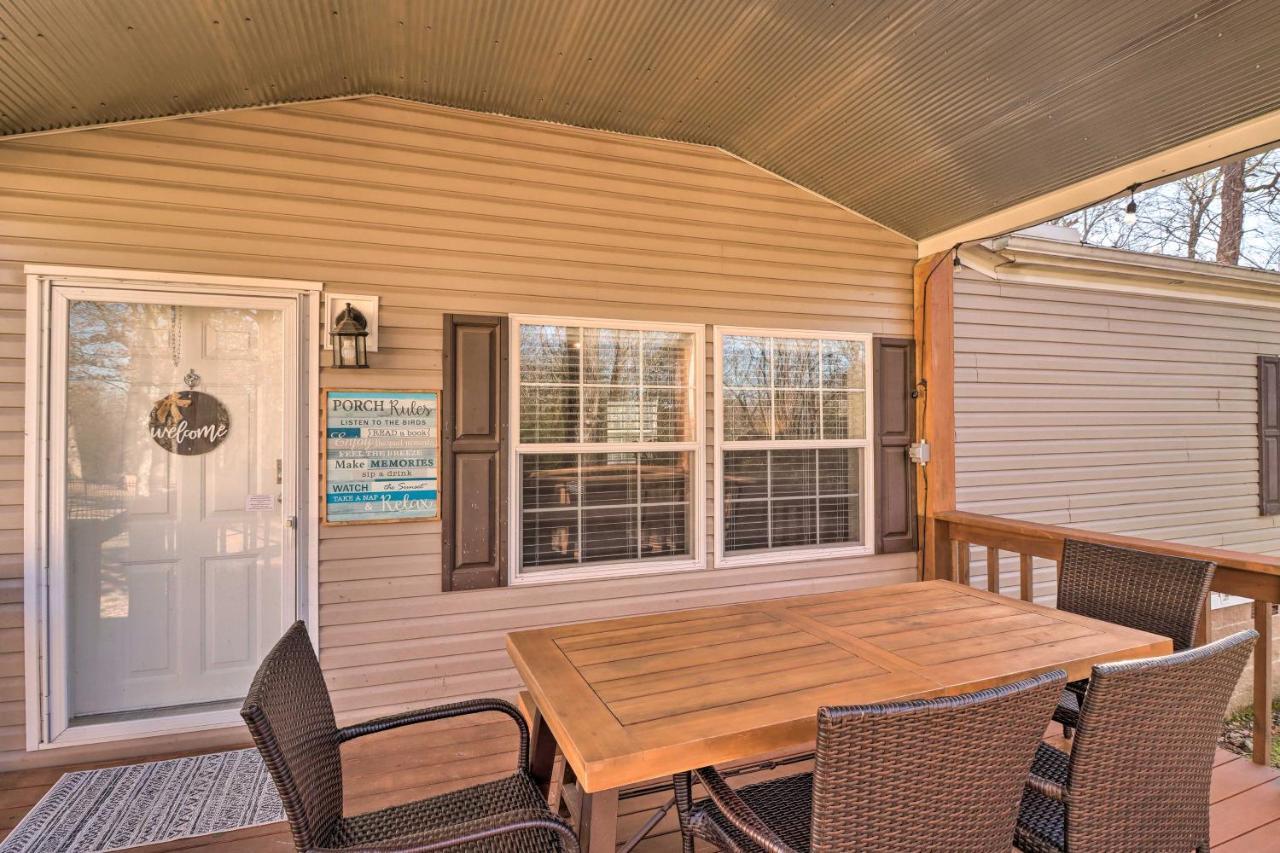 Lakefront Greers Ferry Cabin With Covered Boat Slip! Fairfield Bay Εξωτερικό φωτογραφία